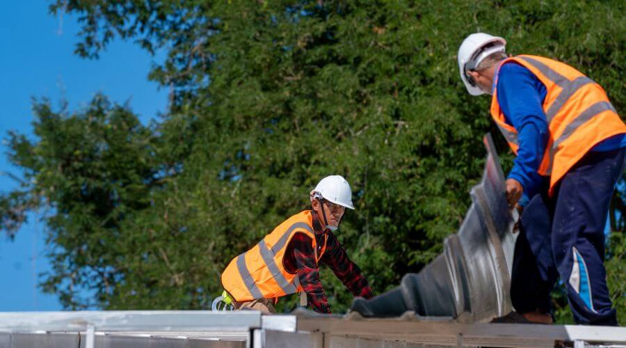 Roof inspection in Pigeon Falls, WI